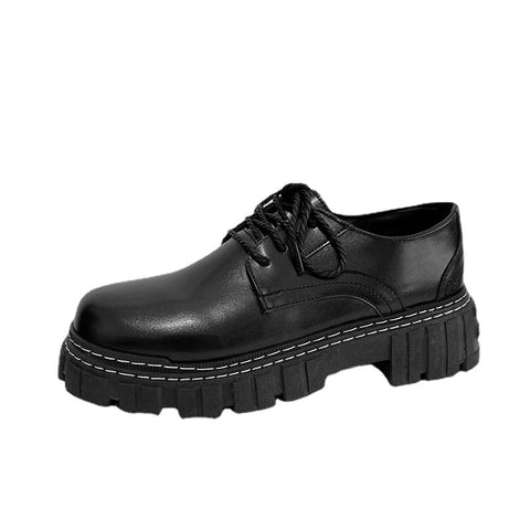 Men's Black Daren Hong Kong Style Men's Shoes