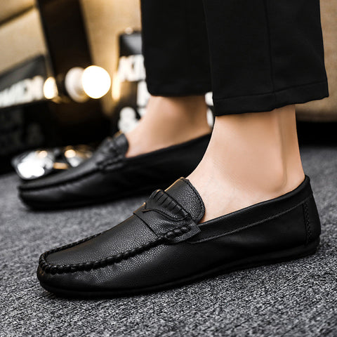 Men's Summer Breathable Peas All-matching British Smart Loafers