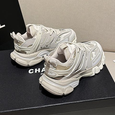 Women's & Men's Generations Breathable Clunky Comfortable Transparent Mesh Sneakers