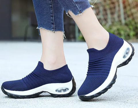 Sock Height Increasing Air Cushion Mom Sandals
