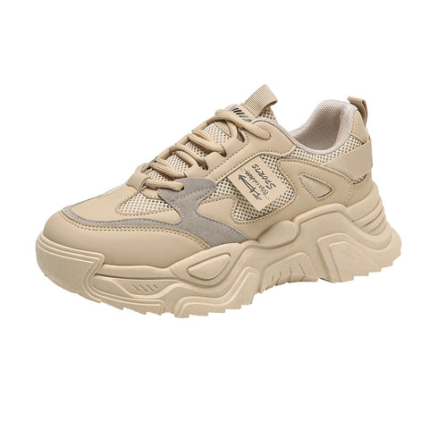 Korean Style Clunky Female Spring Sports Sneakers
