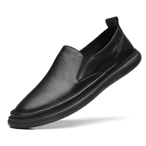 Men's Top Layer Cowhide Breathable All-match Loafers