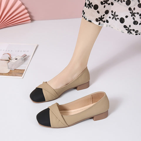 Women's Pumps Gentle Wanwan Style Chunky Mary Casual Shoes