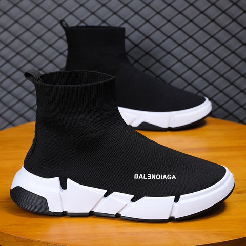 Men's Large Size Sock Breathable Korean Fashion Casual Shoes