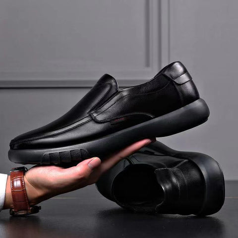 Men's Business Slip-on Soft Bottom Formal Wear Leather Shoes