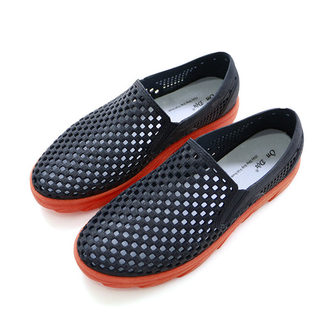 Men's Fashion Outdoor Indoor Two-color Hollow Coast House Slippers