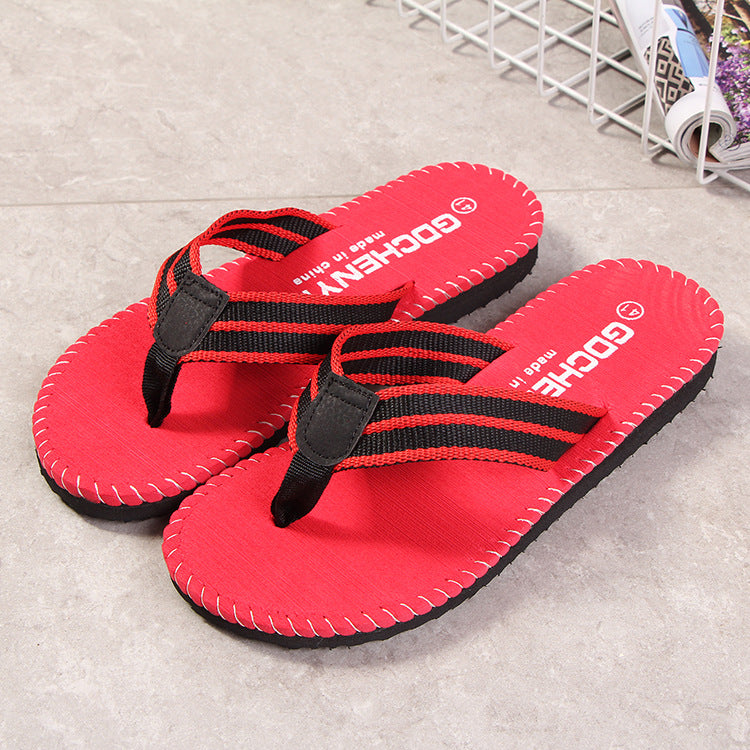 Simple Beach Flip-flops Korean Fashion Trendy Flip Flops