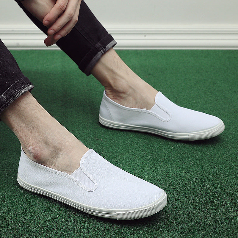 Popular Fashion Lazy Slip-on White Labor Casual Shoes