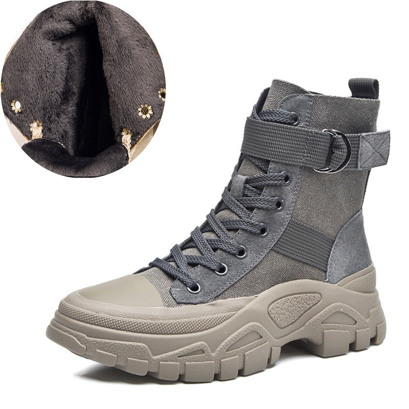Women's Autumn Three Colors Motorcycle Thin Breathable Boots