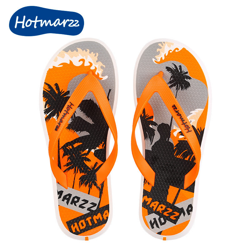 Men's Hotmarzz Flip-flops Non-slip Summer Beach Flip Flops