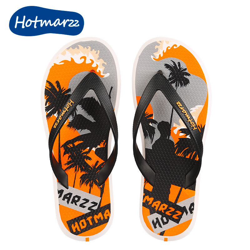 Men's Hotmarzz Flip-flops Non-slip Summer Beach Flip Flops