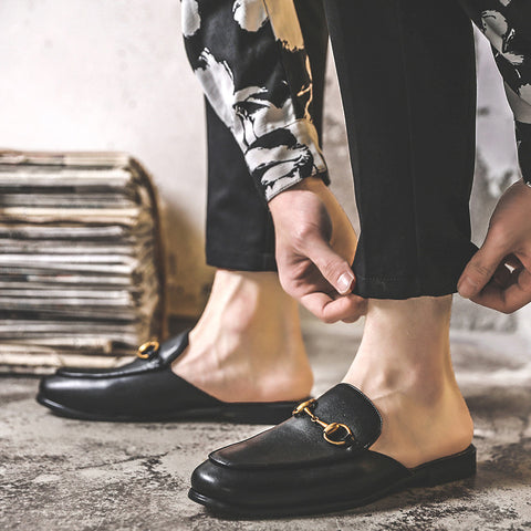 Men's Comfortable Summer Korean Style Trendy British Sandals