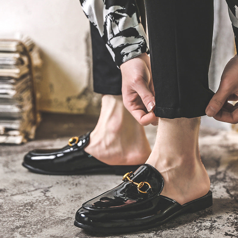 Men's Comfortable Summer Korean Style Trendy British Sandals