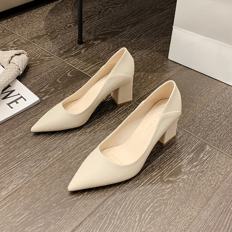 Women's Pumps Shallow Mouth Pointed Toe Fashionable Women's Shoes