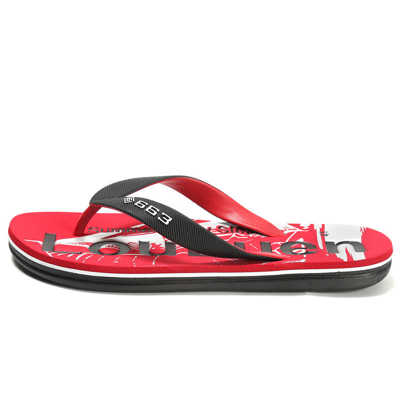 Durable Men's Outdoor Platform Leisure Outer Sandals