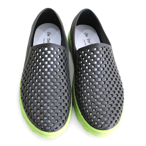 Men's Fashion Outdoor Indoor Two-color Hollow Coast House Slippers