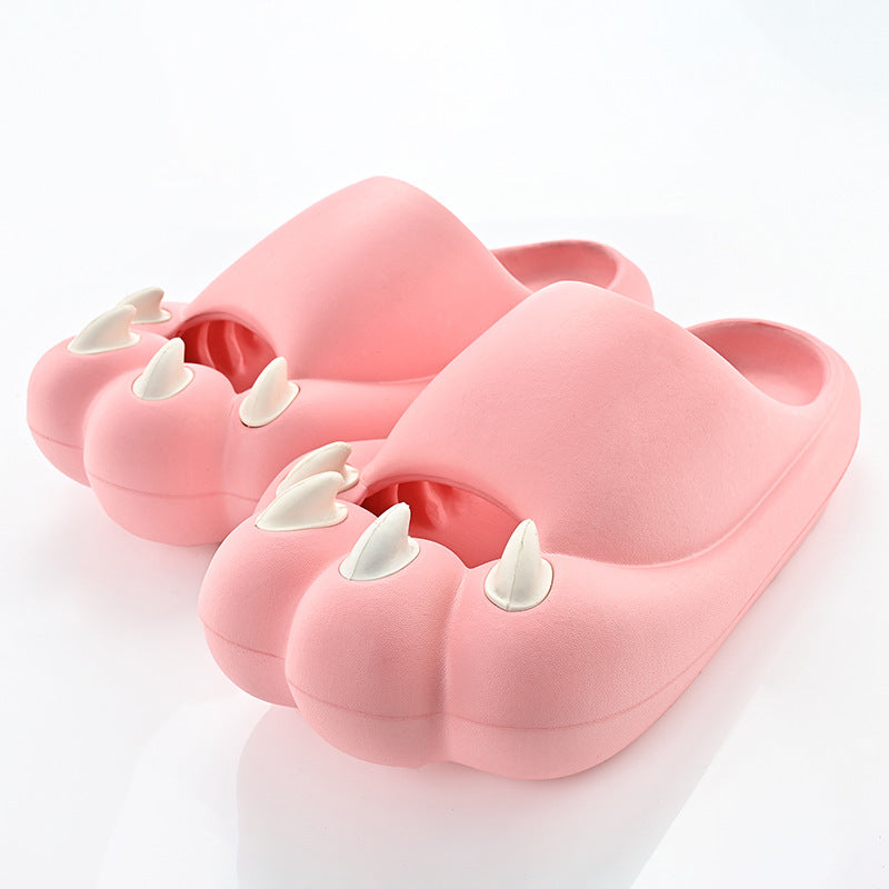 Female Summer Cute Head Cover Outdoor House Slippers