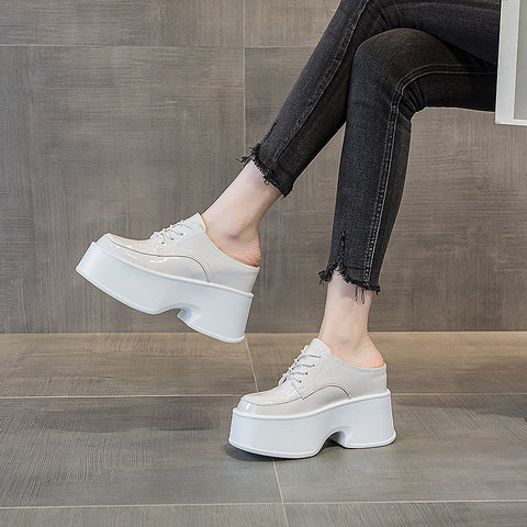Women's Patent Mirror Platform Super-high Fashionable Heels