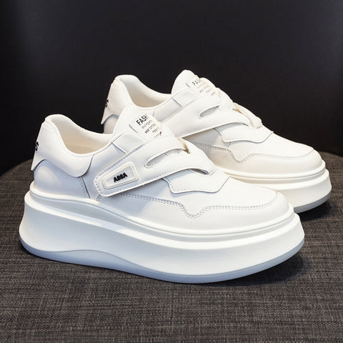 Stylish Women's Bottom White Thick Sports Casual Shoes