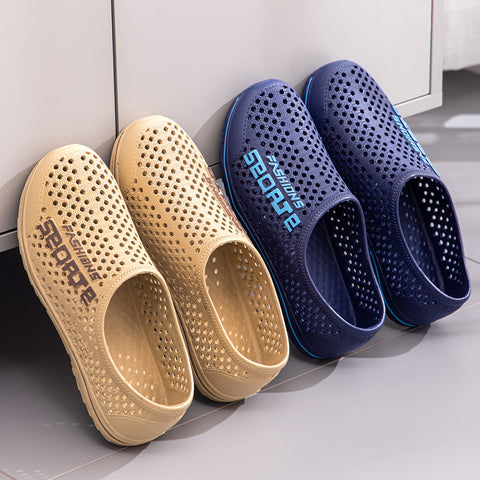 Men's Summer Hole Breathable Mesh Bird's Nest Sandals