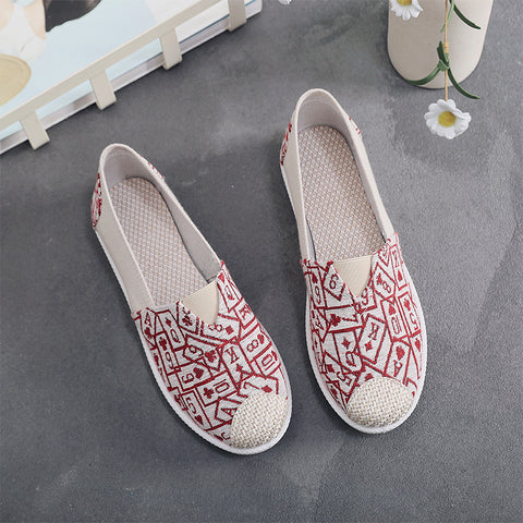 Women's Old Beijing Cloth Pumps Breathable Casual Shoes