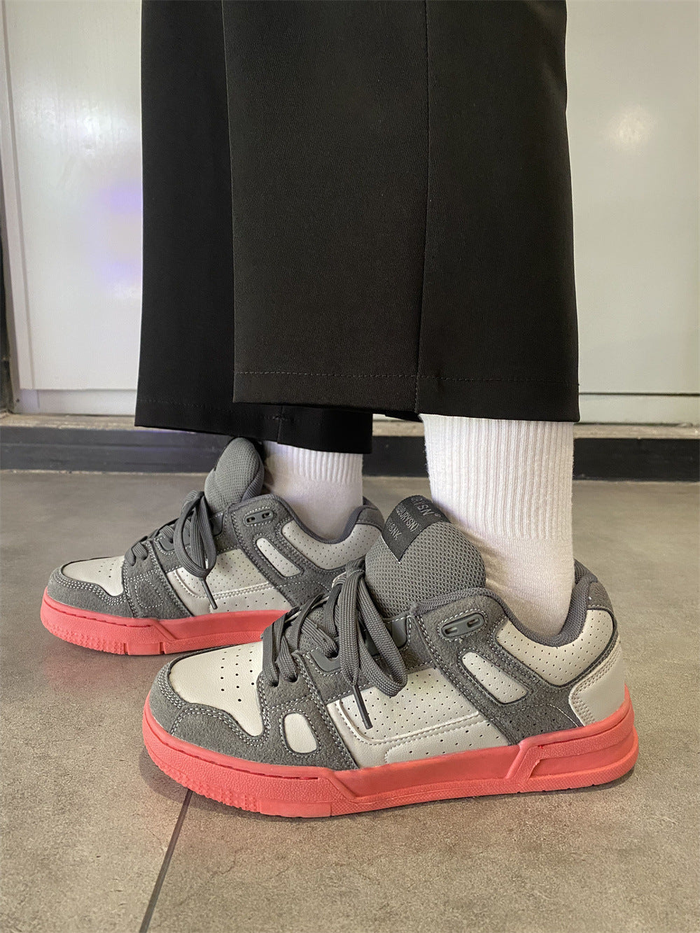Men's Versatile Korean Fashion Street Shot Harajuku Sneakers