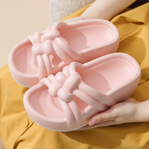 Women's Outer Thick Bottom Fashion Home Slippers