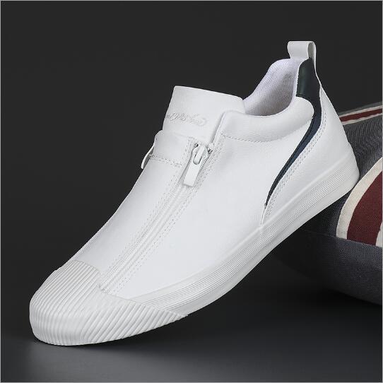 Cool Men's Double Zipper All-match Cross Casual Shoes