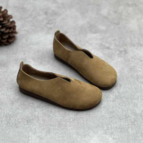 Pompe da donna Zen semplici scarpe artistiche in cotone e casual
