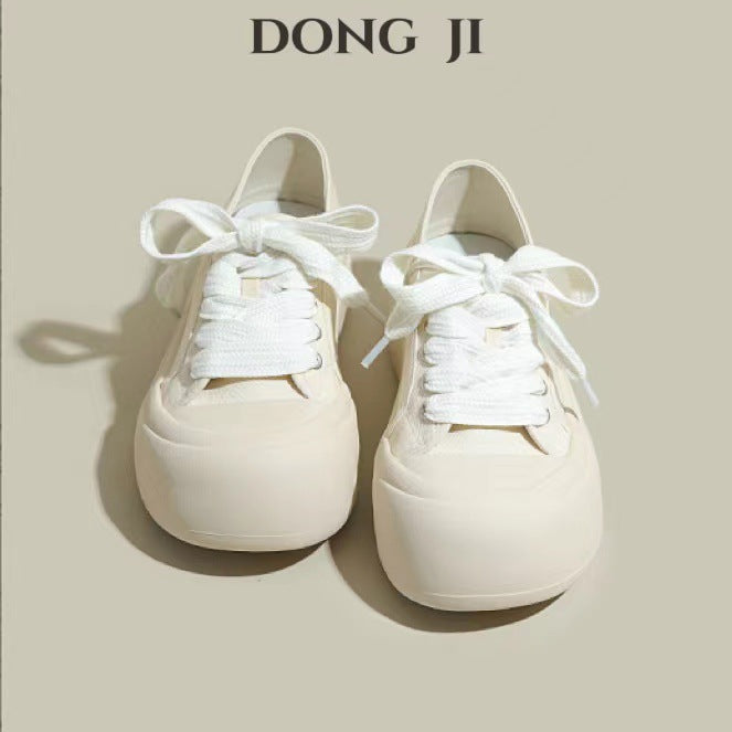 Women's Simplicity And Lightweight Bread White Casual Shoes