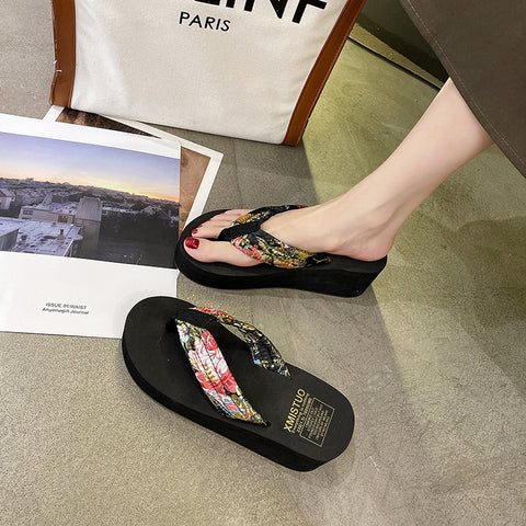 Women's Summer Platform Muffin Flip-flops High Sandals