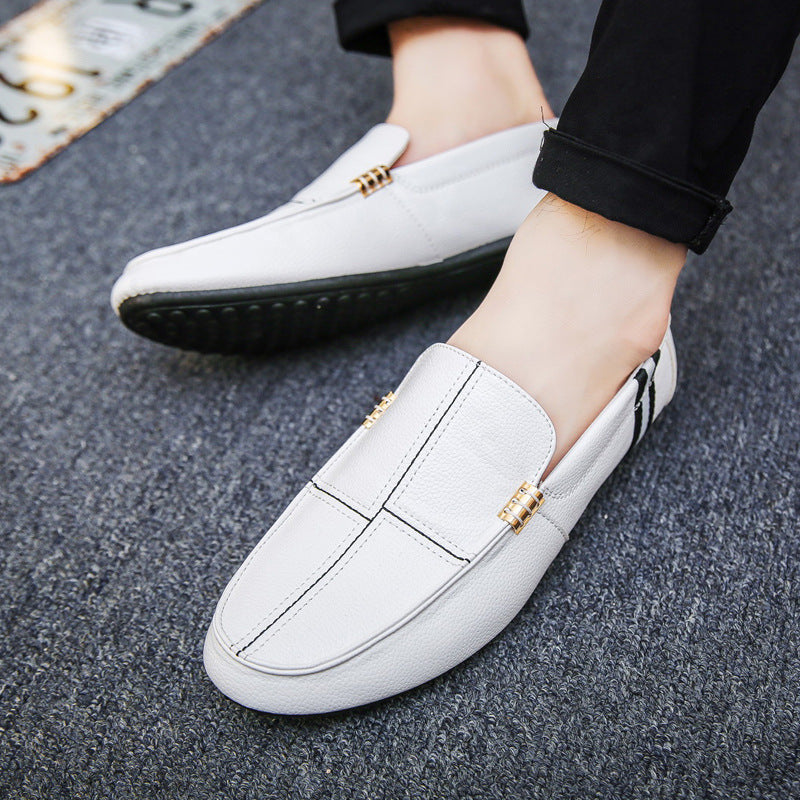 Casual New Men's Slip-on Spring White Loafers