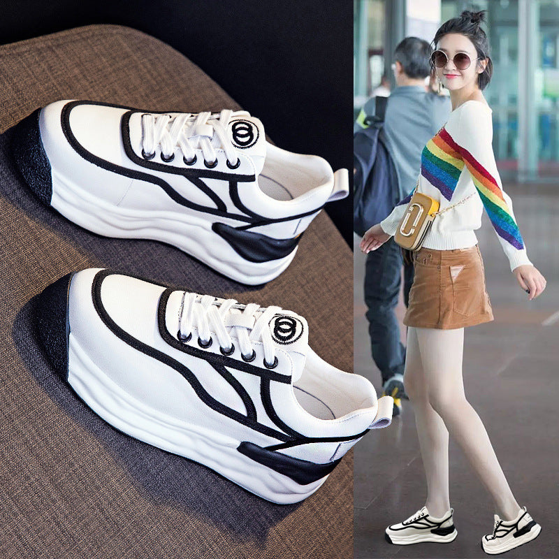 Women's Classic Style Platform Muffin Daddy Sports Casual Shoes