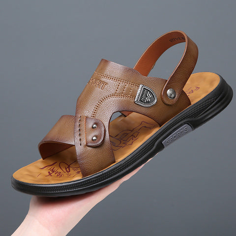 Men's Soft Bottom Non-slip Outer Wear Dual Sandals