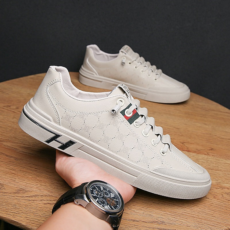 Men's Autumn White Trendy And Lightweight Soft Sneakers
