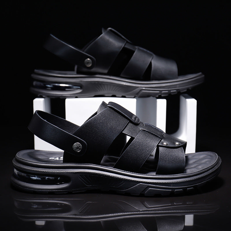 Men's Summer Breathable Soft Bottom Slip-on Lofter Sandals