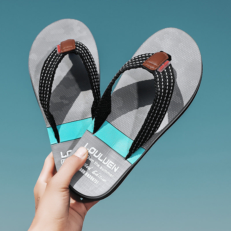 Men's Summer Non Slip Outdoor Flip-flops Beach Flip Flops
