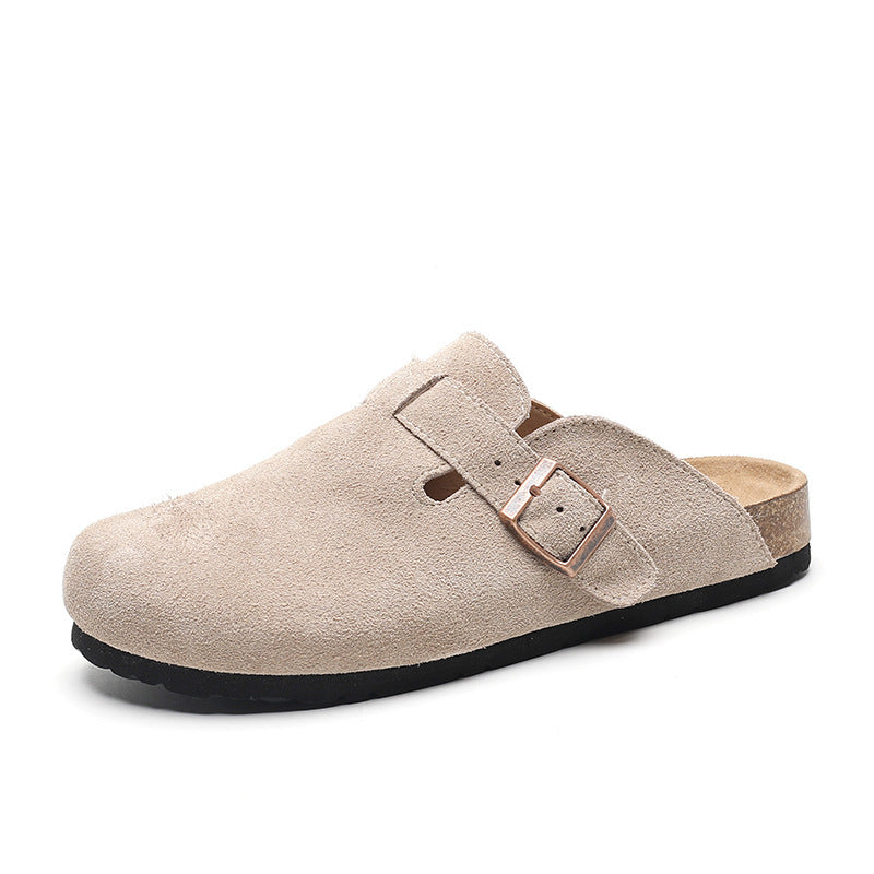 Genuine Lazy French Style Retro Closed Toe Soft Casual Shoes