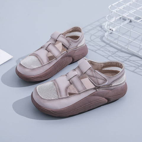 Summer Mesh Breathable White Female Korean Style Casual Shoes