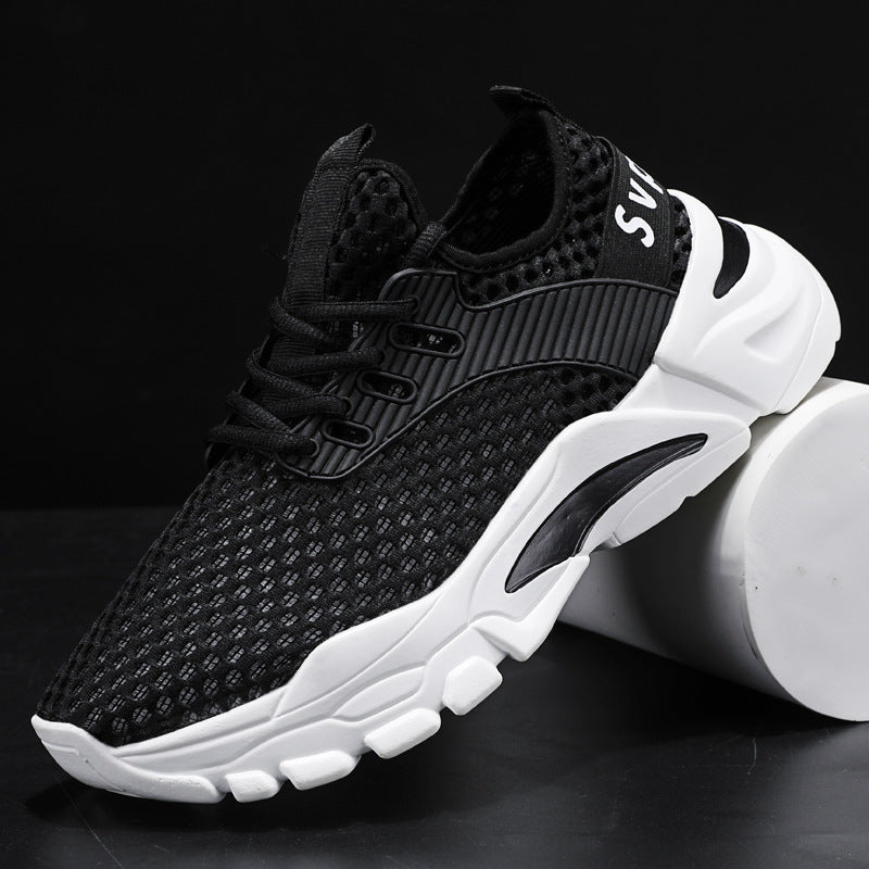 Men's Surface Trendy Summer Breathable Hollow Sneakers