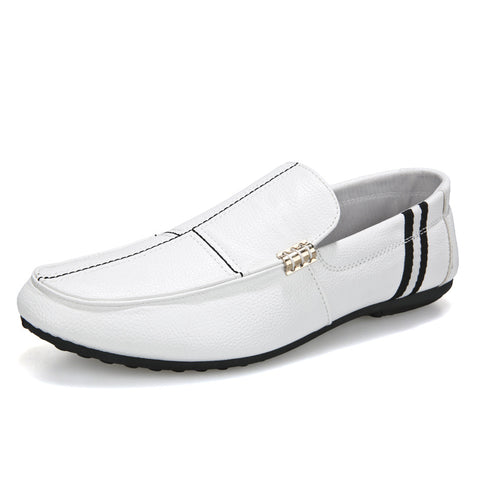 Casual New Men's Slip-on Spring White Loafers