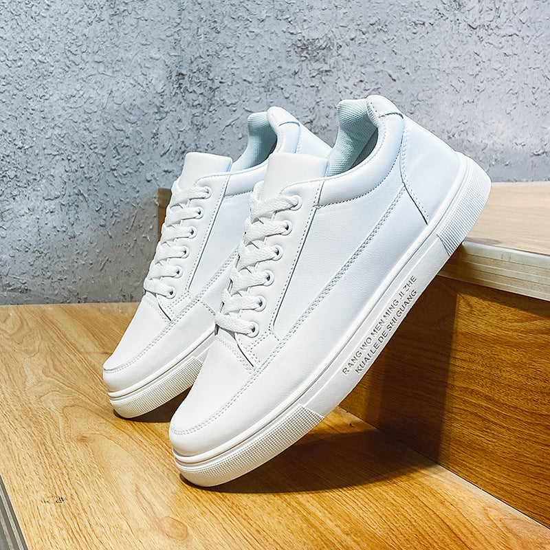 Men's Board Korean Fashion Couple White Sneakers