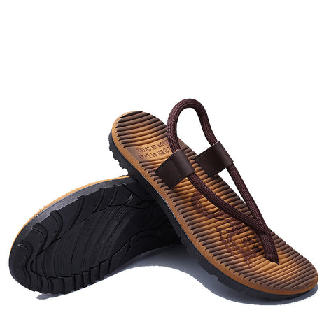 Męskie letnie klapki wietnamskie gumowe modne sandały plażowe