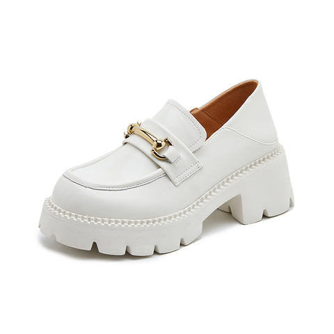 Trendy Durable Women's Spring Thick-soled Female Loafers