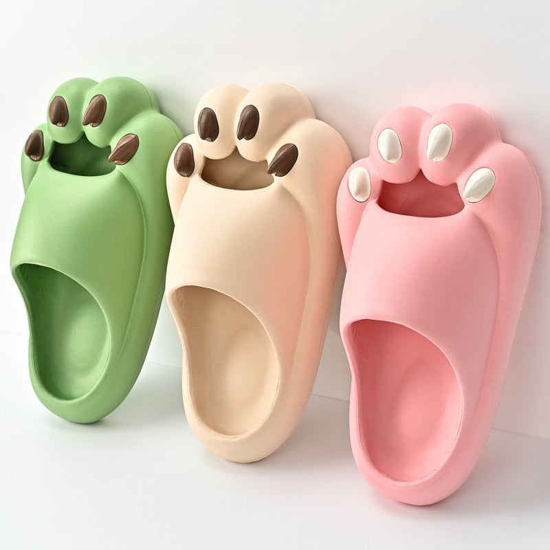 Female Summer Cute Head Cover Outdoor House Slippers