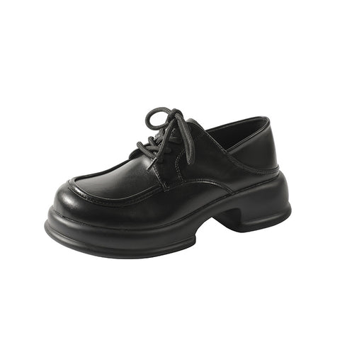 Casual Unique Women's British Small Size Leather Shoes