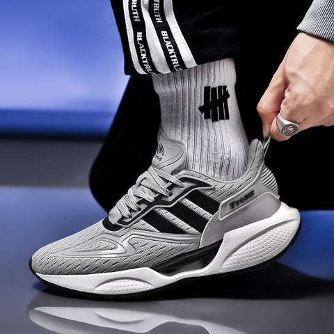 Men's Spring Fashion Korean Mesh Breathable Sneakers