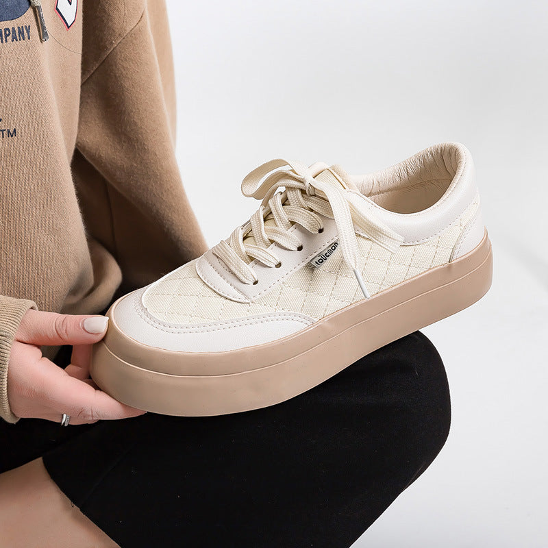 Durable Women's Korean Style And Lightweight Sneakers