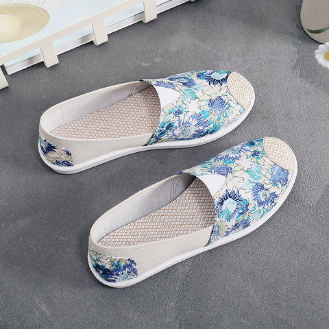 Women's Cloth For Old Beijing Slip-on Breathable Casual Shoes