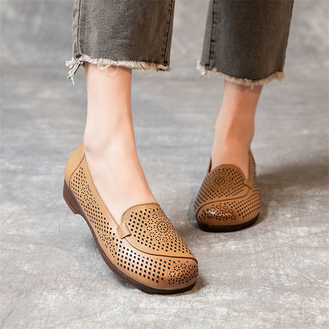 Women's For The Old Porous Model Grandma Heels